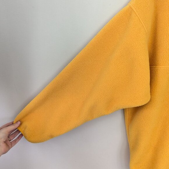 Vintage Yellow Mens Synchilla Snap Pullover Mens XL - Picture 5 of 15